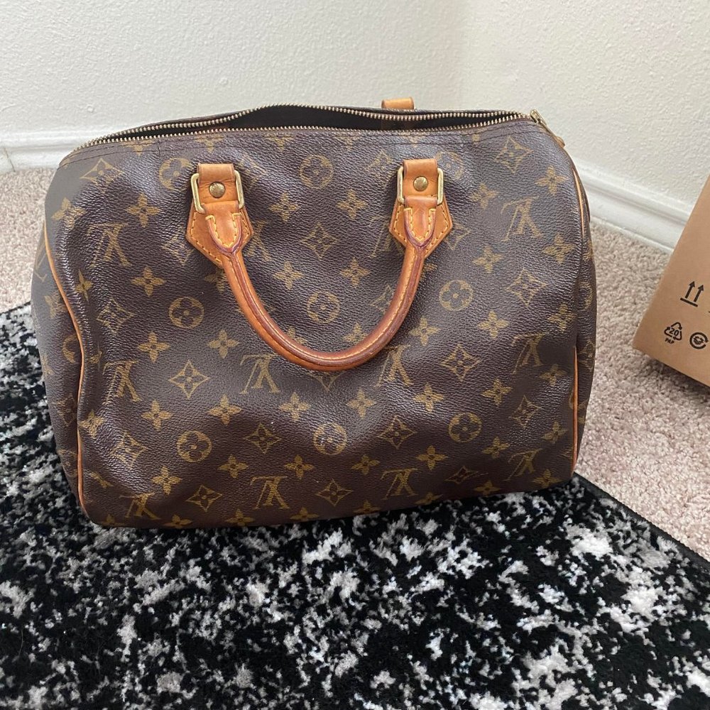 Louis Vuitton Brown Monogram Tote